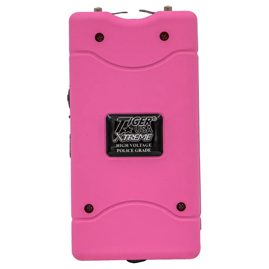 96 Mill Hot Pink Rechargeable Stun Gun & Flash Light